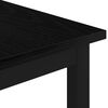 vidaXL Table basse Ch&ecirc;ne noir 50 x 50 x 36 cm Bois d'ing&eacute;nierie