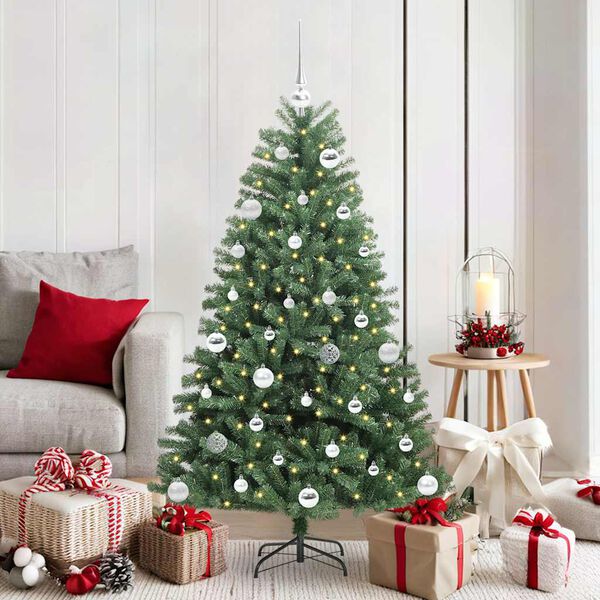 vidaXL Sapin de No&euml;l Artificiel &agrave; Branches Articul&eacute;es Vert 150 cm