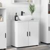 vidaXL Cabinet de salle de bain avec stockage Blanc 61 x 35 x 64 cm