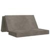 vidaXL Canap&eacute;-lit pliable 200 x 67 x 45 cm Gris clair