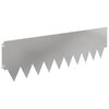 vidaXL Bordure de Pelouse 10 pcs m&eacute;tal
