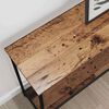 vidaXL Table console Bois ancien 101 x 30.5 x 75 cm Bois d'ing&eacute;nierie