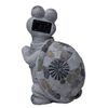 ProGarden D&eacute;coration tortue avec lampe solaire Oxyde de magn&eacute;sium