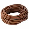 vidaXL Corde en Cuir 1 Marron Clair &Oslash;4 mm x 10 m Cuir