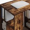 vidaXL Bureau Ch&ecirc;ne fum&eacute; 90 x 50 x 75 cm Bois d'ing&eacute;nierie