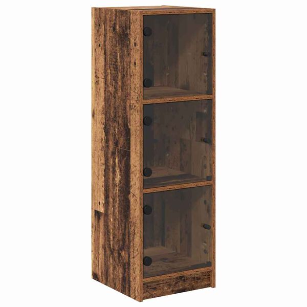vidaXL Haut Armoire Bois Ancien 35 x 37 x 109 cm Bois d'ing&eacute;nierie