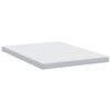 vidaXL Surmatelas Blanc 160 x 200 cm Tissu Jacquard
