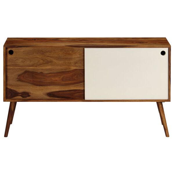 vidaXL Buffet Bois de Sesham massif 118x30x66 cm