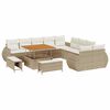 vidaXL Ensemble de canap&eacute; de jardin 13 pc 13-Nombre de places