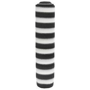 vidaXL Filet brise-vue anthracite et blanc 1x25 m PEHD 75 g/m&sup2;
