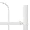 vidaXL Cl&ocirc;ture de jardin 7 pcs Blanc 11,9 x 1,5 m