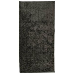 vidaXL Tapis ISTAN &agrave; poils longs aspect brillant anthracite 100x200 cm