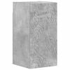 vidaXL Armoire murale de salle de bain DELFT Gris b&eacute;ton