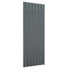 vidaXL Panneaux de toiture 12 pcs Acier galvanis&eacute; Anthracite 100x36 cm