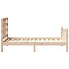 vidaXL Cadre de lit sans matelas 90x200 cm bois de pin massif
