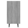 vidaXL Buffet sonoma gris 103,5x35x70 cm bois d'ing&eacute;nierie