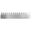 vidaXL Bordures de pelouse 10 pcs Argent 103 x 0,05 x 22 cm
