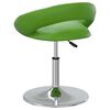 vidaXL Tabouret de bar Vert Similicuir