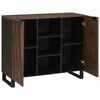 vidaXL Buffet Marron 90 x 33 x 75 cm bois de manguier massif
