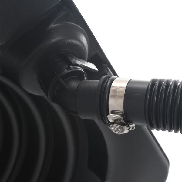 vidaXL Chauffage solaire de piscine 5 pcs 75x75x36 cm PEHD Aluminium