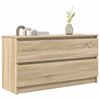 vidaXL Meuble TV ch&ecirc;ne sonoma 100x35x54 cm bois d'ing&eacute;nierie