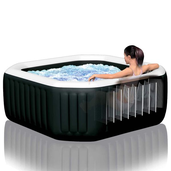 Intex Baignoire de massage &agrave; bulles Octogone PureSpa