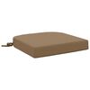 vidaXL Coussin de si&egrave;ge en 1 pi&egrave;ce SOEST 100 % polyester Taupe
