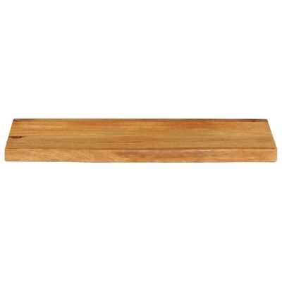 vidaXL Dessus de table à bord vivant 70x30x2,5 cm bois massif manguier