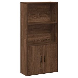 vidaXL Biblioth&egrave;que ch&ecirc;ne marron 60x24x120 cm bois d'ing&eacute;nierie