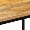 vidaXL Tables d'appoint gigognes 3 pcs bois de manguier massif brut