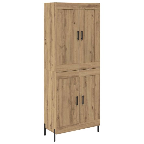 vidaXL Haut Armoire 2 pcs Ch&ecirc;ne artisanal Bois d'ing&eacute;nierie