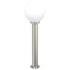 vidaXL Borne lumineuse 80 cm en acier inoxydable IP44