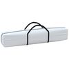 vidaXL Tente de réception pliable avec parois Blanc 2x2 m