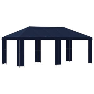 vidaXL Abri de jardin 6 x 3 m Bleu Polyester et Acier 190