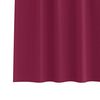 vidaXL Rideaux occultants avec anneaux 2 pcs Bordeaux 225 x 140 cm