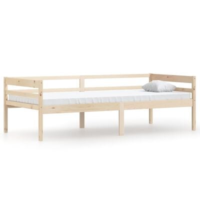 vidaXL Cadre de lit sans matelas bois de pin massif 90x200 cm