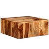 vidaXL Table basse Bois massif 70x70x30 cm