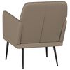 vidaXL Fauteuil Cappuccino 61x78x80 cm Similicuir