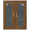 vidaXL Armoire murale suspendue Chêne marron 69,5x34x90 cm