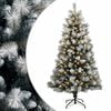 vidaXL Sapin de No&euml;l Artificiel &agrave; Branches Articul&eacute;es 120 cm 150 LED