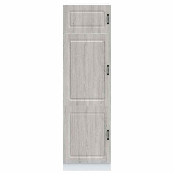 vidaXL Armoire de cuisine Kalmar sonoma gris bois d'ing&eacute;nierie