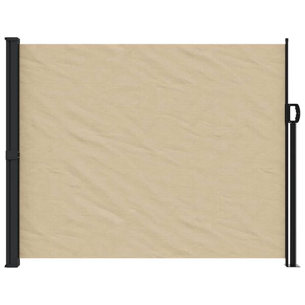 vidaXL Auvent lat&eacute;ral r&eacute;tractable beige 160x300 cm