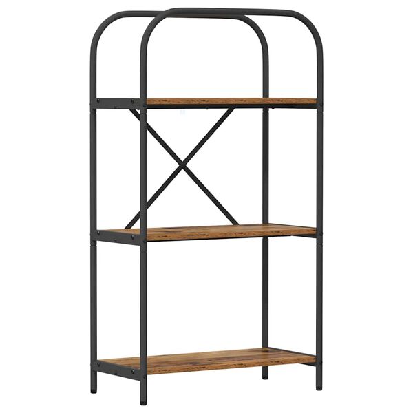 vidaXL &Eacute;tag&egrave;re Bois ancien 60 x 30 x 109 cm Bois d'ing&eacute;nierie