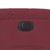 vidaXL Fauteuil inclinable &eacute;lectrique rouge bordeaux tissu