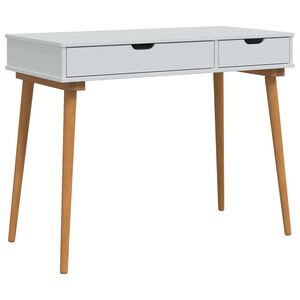 vidaxl Table de Toilette FAUSKE Blanc 100 x 50 x 78 cm
