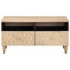 vidaXL Table basse 80x54x40 cm bois de manguier massif