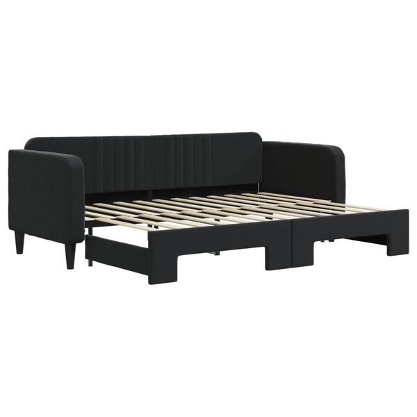 vidaXL Lit de jour avec gigogne sans matelas 80x200 cm