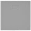 vidaXL Receveur de douche SMC Gris 90x80 cm