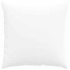 vidaXL Coussins de canap&eacute; 2 pcs Blanc 80 x 80 cm tissu
