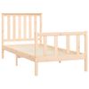 vidaXL Cadre de lit sans matelas 100x200 cm bois massif de pin